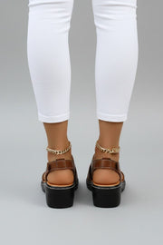 Izabella | Platform Open Toe Cutout Sandals