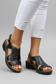 Izabella | Platform Open Toe Cutout Sandals