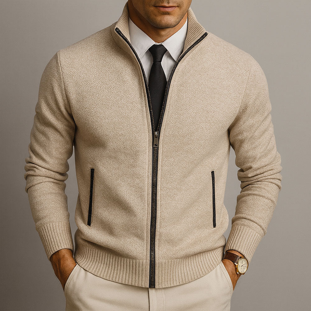 Jace | Tailored Fit Wool Cardigan