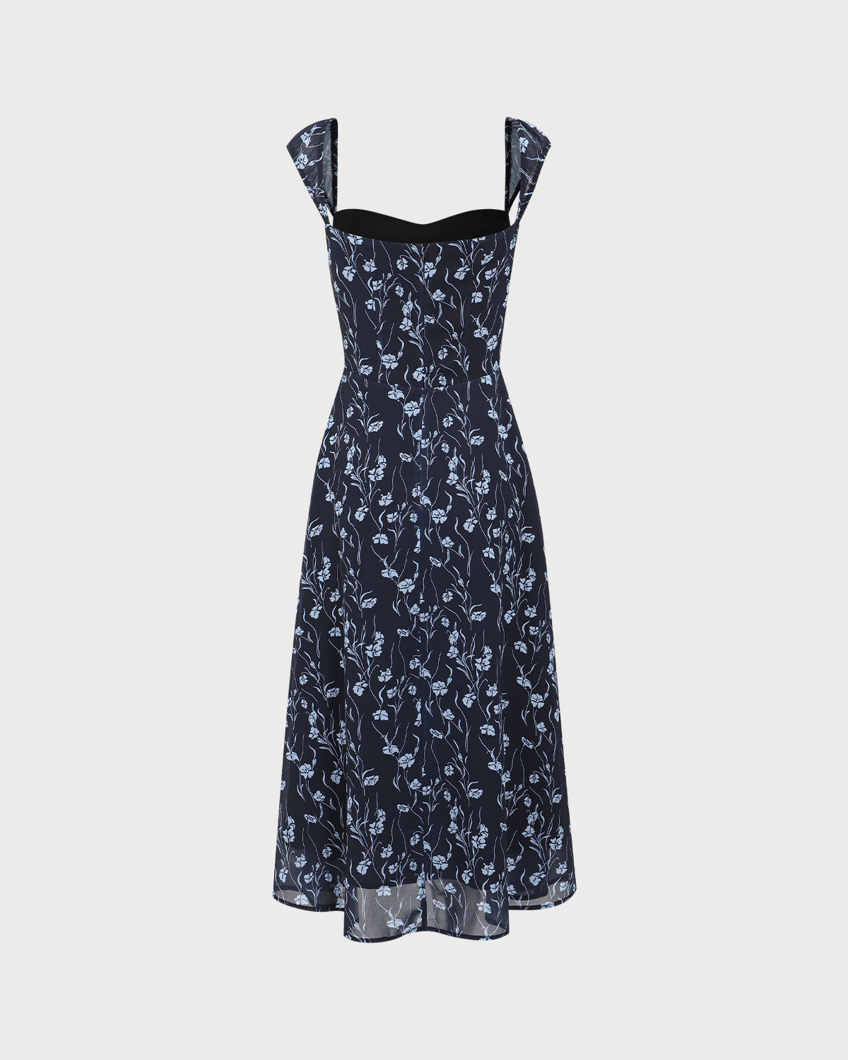 Jacinta | Fitted Sweetheart Neck Wedding Guest Midi Dress