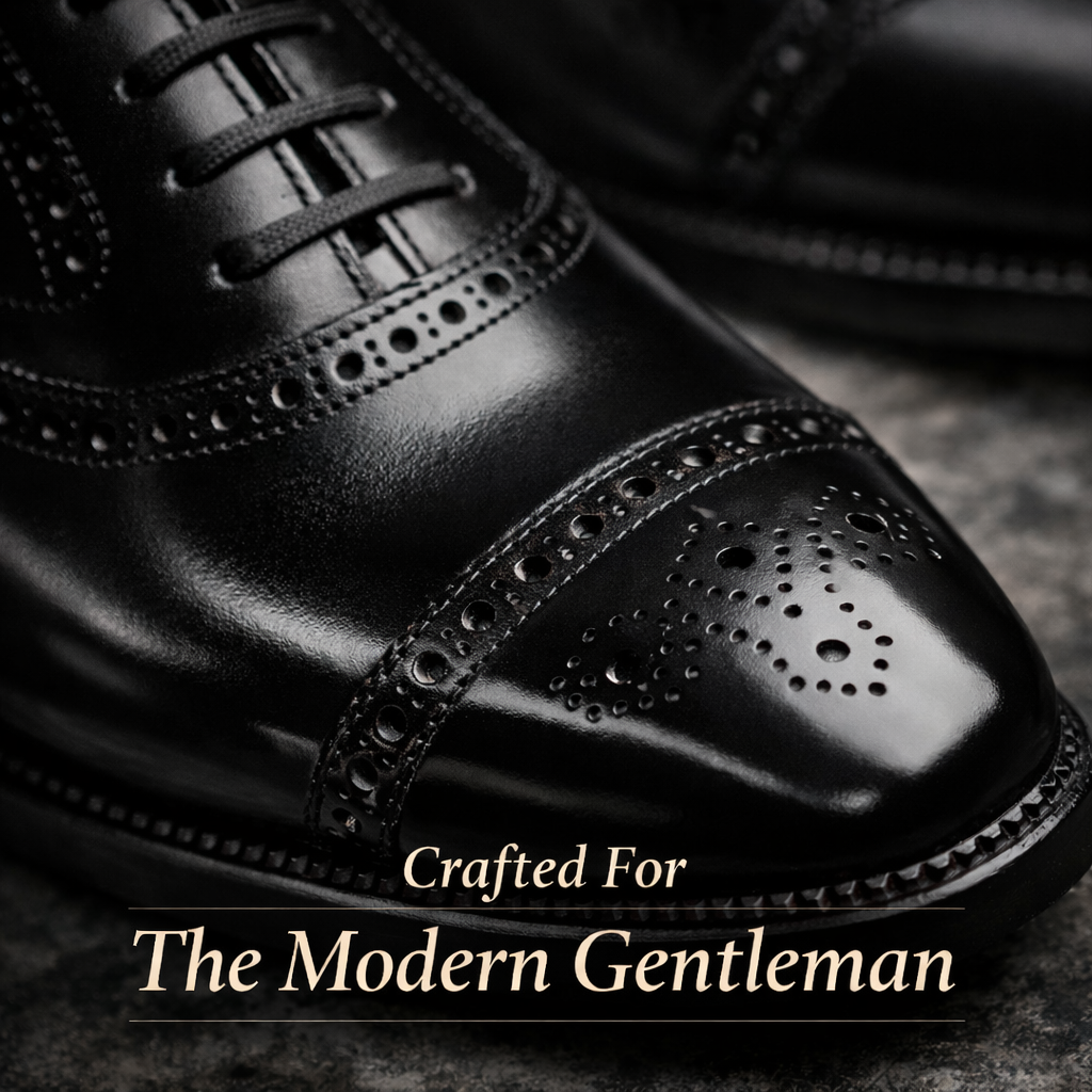Justin | Classic Oxford Brogue Dress Shoes