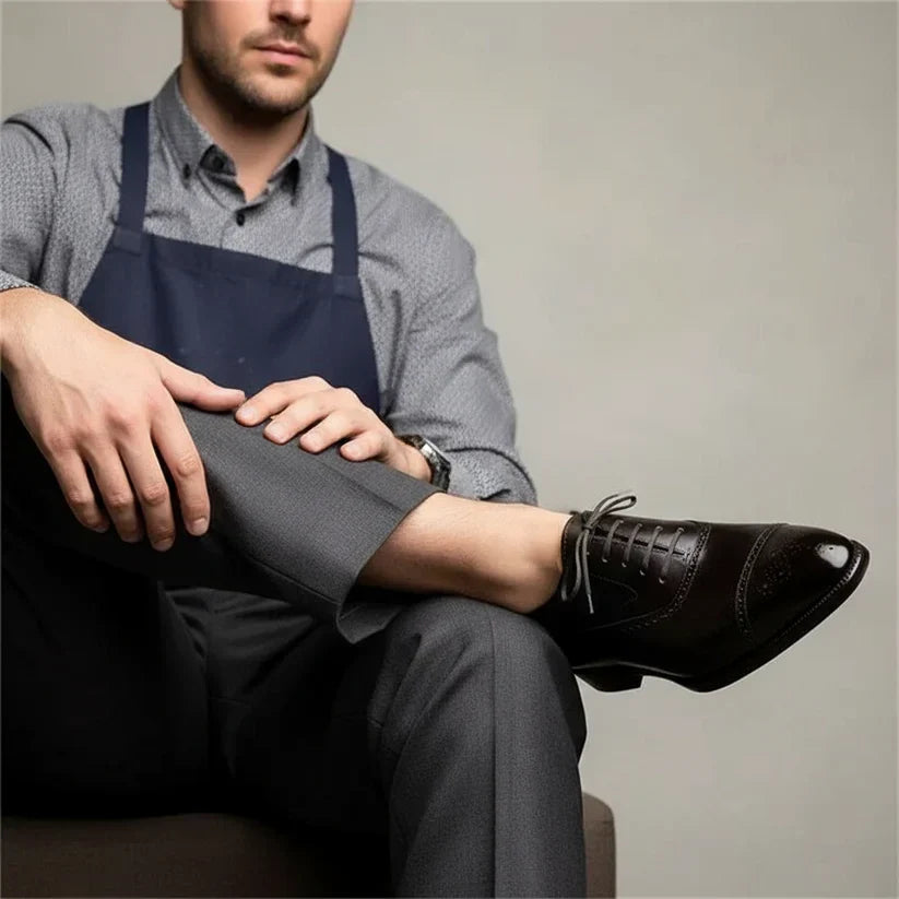 Justin | Classic Oxford Brogue Dress Shoes