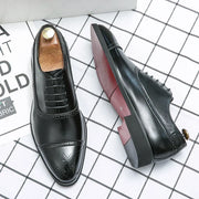 Justin | Classic Oxford Brogue Dress Shoes