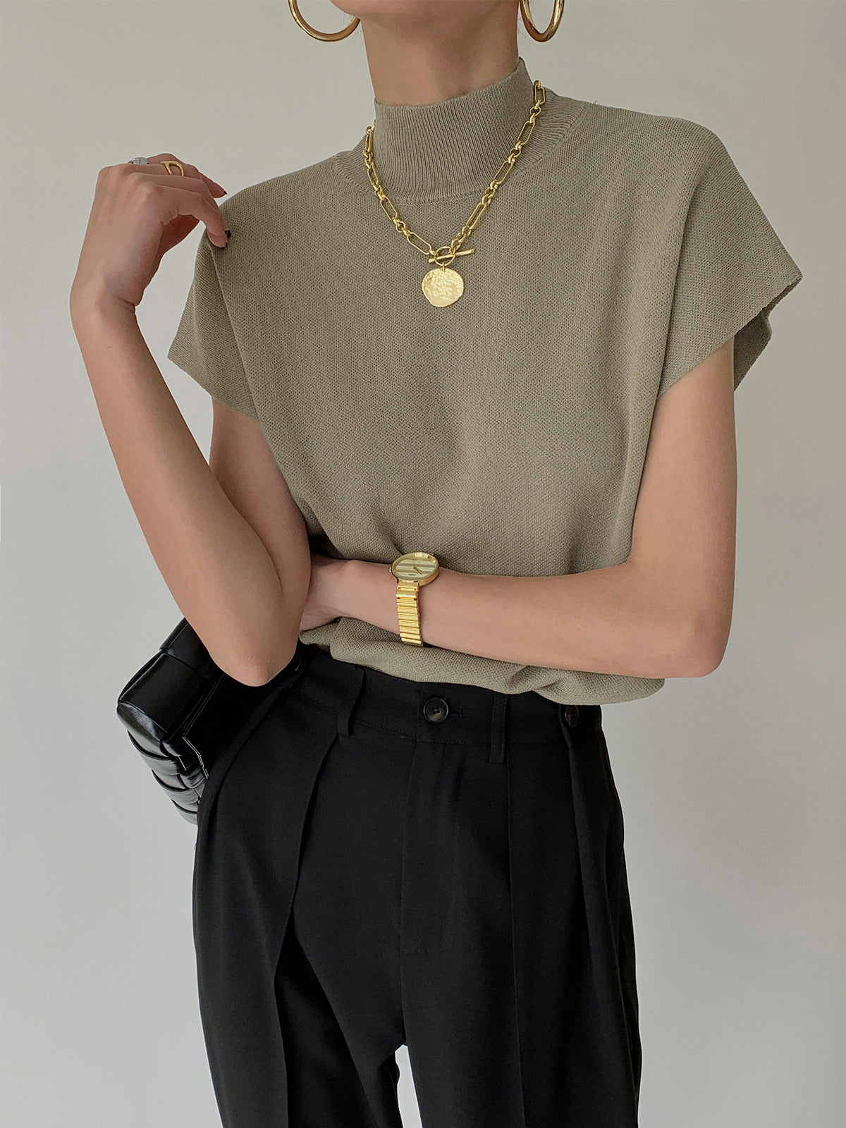 Kay | Relaxed Fit Holiday Clothes Sweater Vest