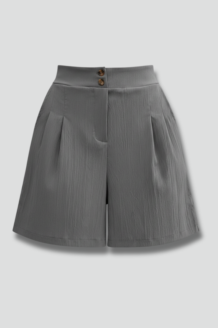 Kennedy | High Waist Wide Leg Shorts