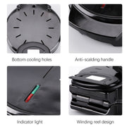 Knollwood | Mini Donut Maker with Non-Stick Surface for Quick Homemade Donuts