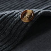 Knox | Slim Fit Ribbed Velvet T-Shirt