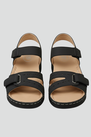 Lara | Casual Wedge Loop Strap Sandals