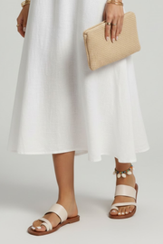 Leona | Slip-On Buckle Strap Sandals