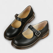 Lorelei | Classic Leather Mary Jane Flats