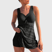 Lottie | Modest Two-Piece Skirted Swimsuit Set