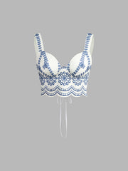 Lydia | Sleeveless Tie Back Co Ord Set Women