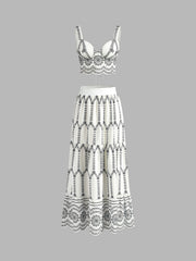 Lydia | Sleeveless Tie Back Co Ord Set Women