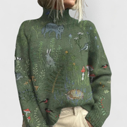 Maison | Relaxed Fit Turtleneck Sweater