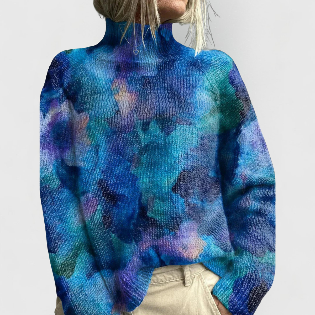 Maison | Relaxed Fit Turtleneck Sweater