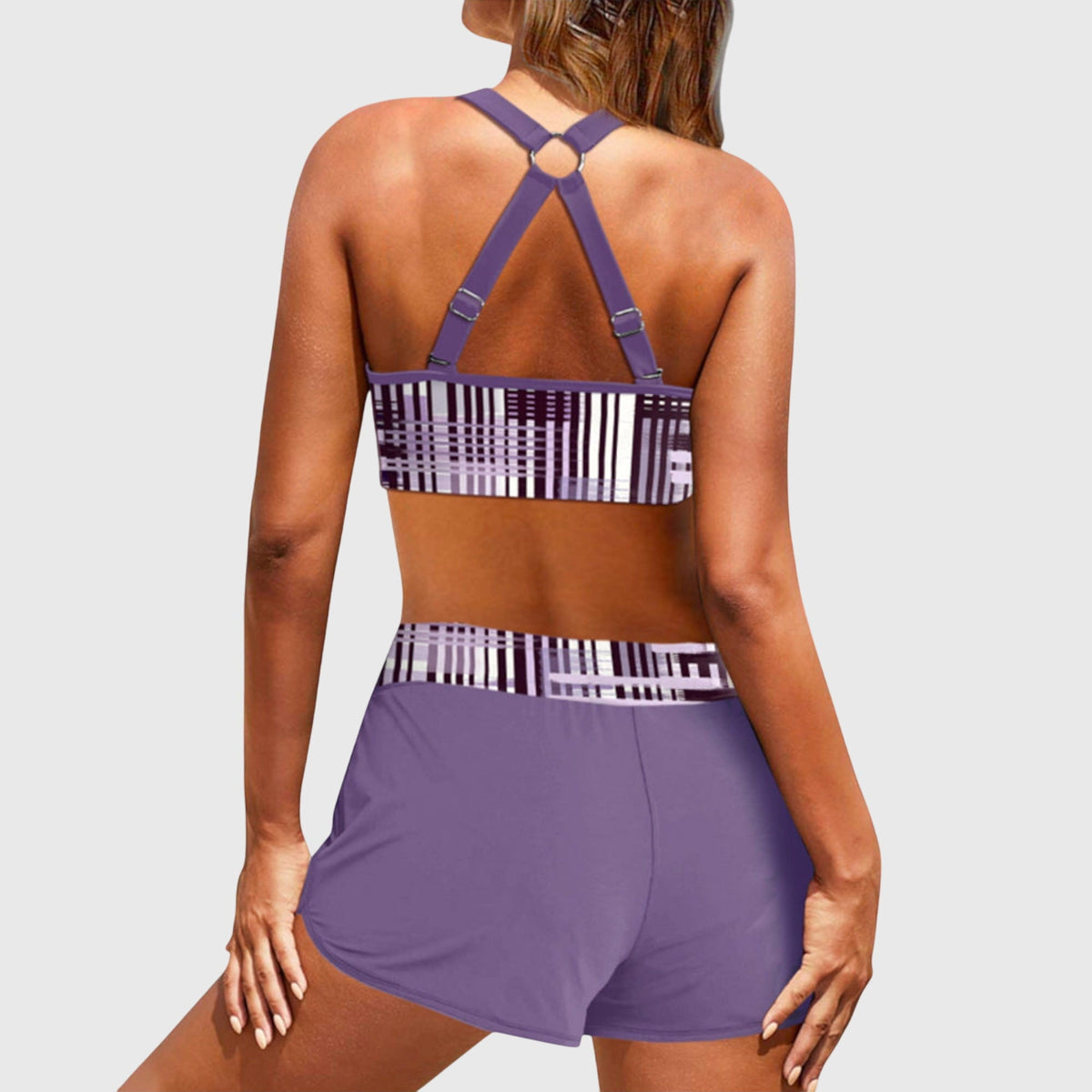 Margot | Ribbed High-Waisted Bikini Set