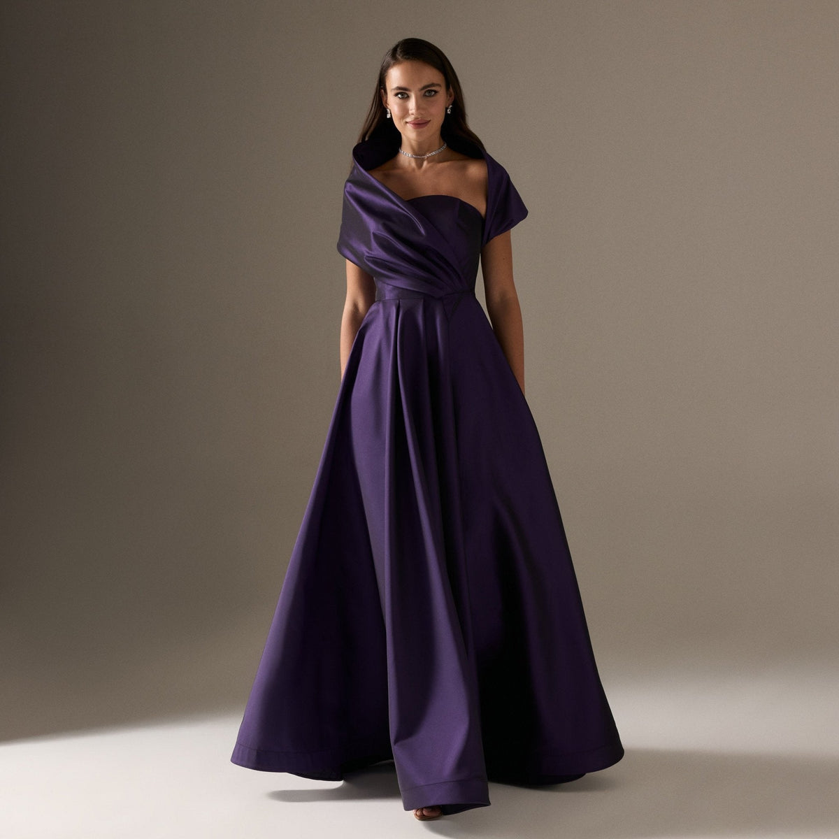 Marie | Off Shoulder Fit Prom Dress