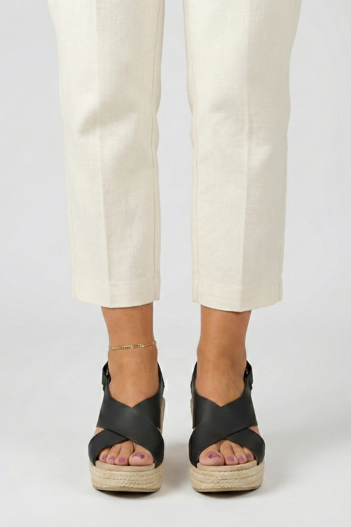 Mariella | Wedge Crossover Slingback Sandals