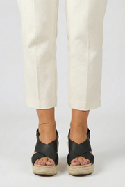 Mariella | Wedge Crossover Slingback Sandals