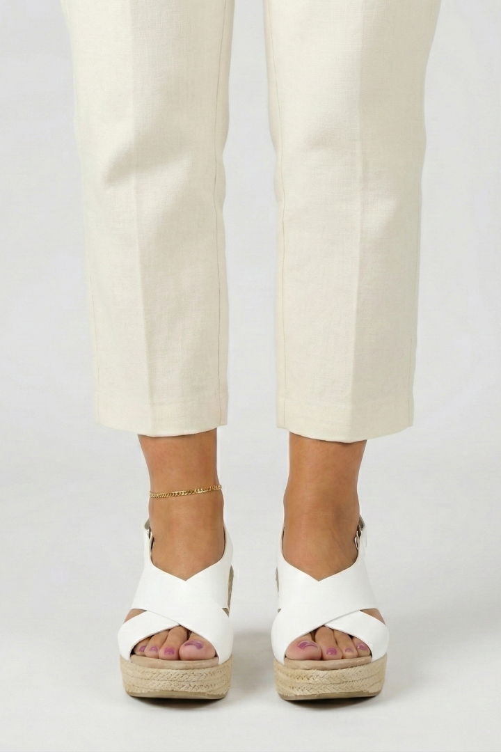 Mariella | Wedge Crossover Slingback Sandals