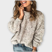 Marlene | Relaxed Fit Long Sleeve Knitted Jumper