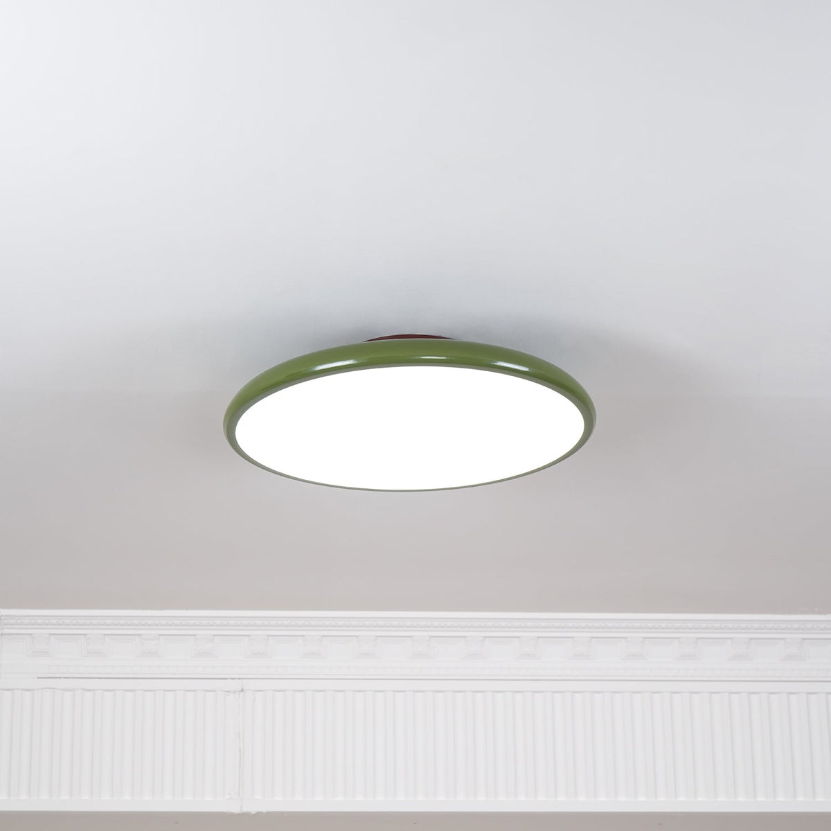 Matte Black Adjustable Ceiling Lamp with Soft Diffused Light – Ideal for Living Room or Bedroom