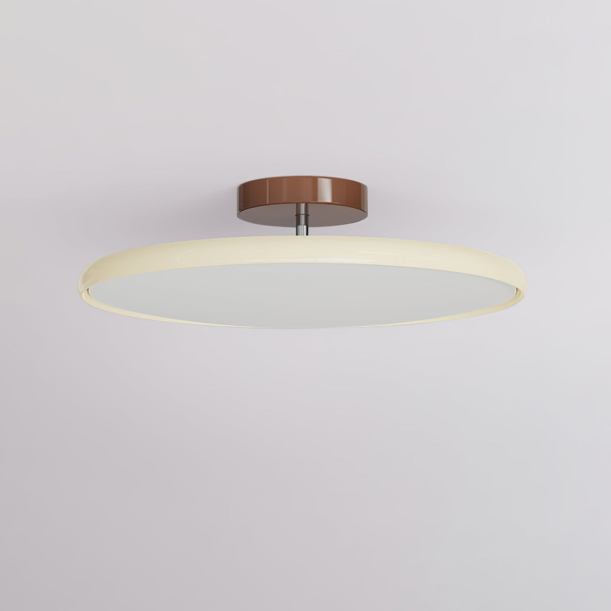 Matte Black Adjustable Ceiling Lamp with Soft Diffused Light – Ideal for Living Room or Bedroom