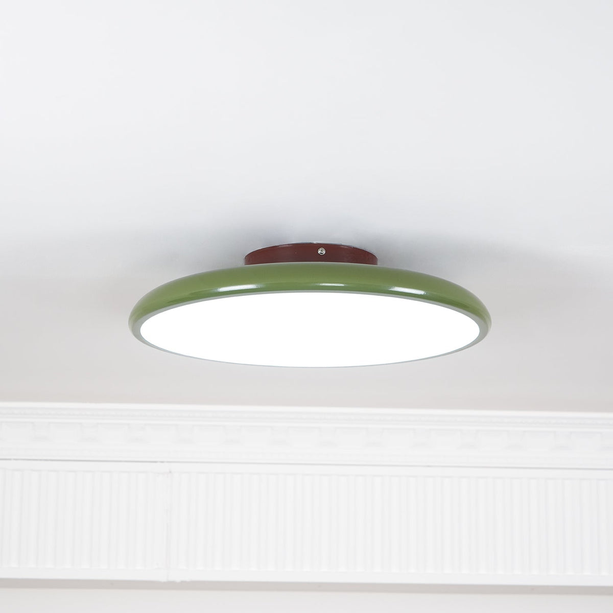 Matte Black Adjustable Ceiling Lamp with Soft Diffused Light – Ideal for Living Room or Bedroom