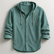 Matteo | Slim Fit Hooded Men's T-Shirt