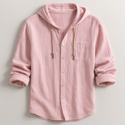 Matteo | Slim Fit Hooded Men's T-Shirt