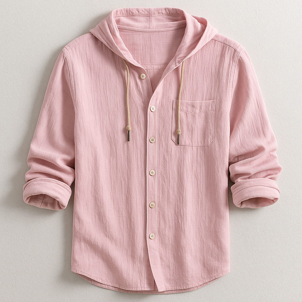 Matteo | Slim Fit Hooded Men's T-Shirt