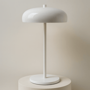 Metal Dome Table Lamp with LED Touch Control – Ideal for Bedroom or Office