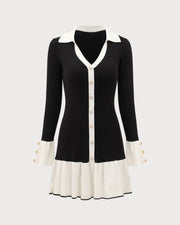 Millicent | Fitted Bell Sleeve Mini Dress Concert Outfit