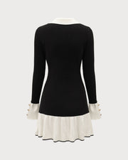 Millicent | Fitted Bell Sleeve Mini Dress Concert Outfit