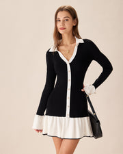 Millicent | Fitted Bell Sleeve Mini Dress Concert Outfit
