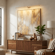 Minimalist Metal Rechargeable Wall Lamp with Linear Light – Ideal for Bedroom or Hallway