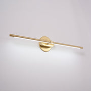 Minimalist Metal Rechargeable Wall Lamp with Linear Light – Ideal for Bedroom or Hallway