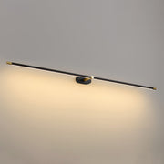 Minimalist Metal Rechargeable Wall Lamp with Linear Light – Ideal for Bedroom or Hallway