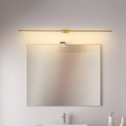Minimalist Metal Rechargeable Wall Lamp with Linear Light – Ideal for Bedroom or Hallway