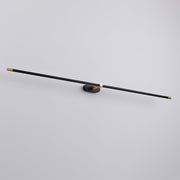 Minimalist Metal Rechargeable Wall Lamp with Linear Light – Ideal for Bedroom or Hallway
