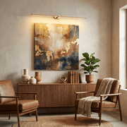 Minimalist Metal Rechargeable Wall Lamp with Linear Light – Ideal for Bedroom or Hallway