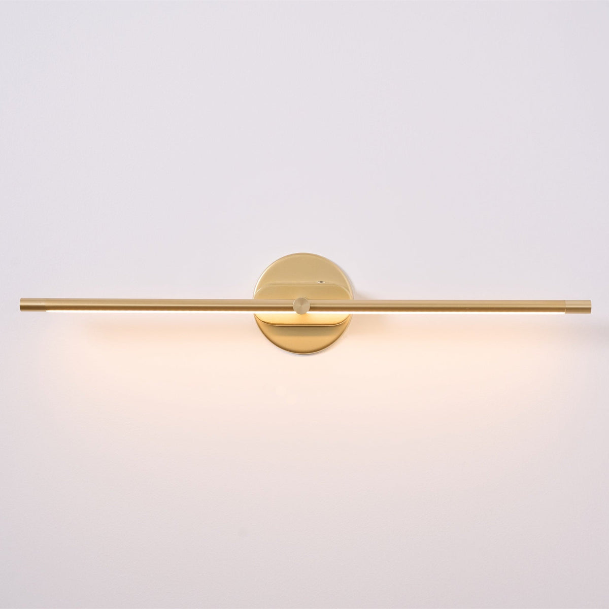 Minimalist Metal Rechargeable Wall Lamp with Linear Light – Ideal for Bedroom or Hallway