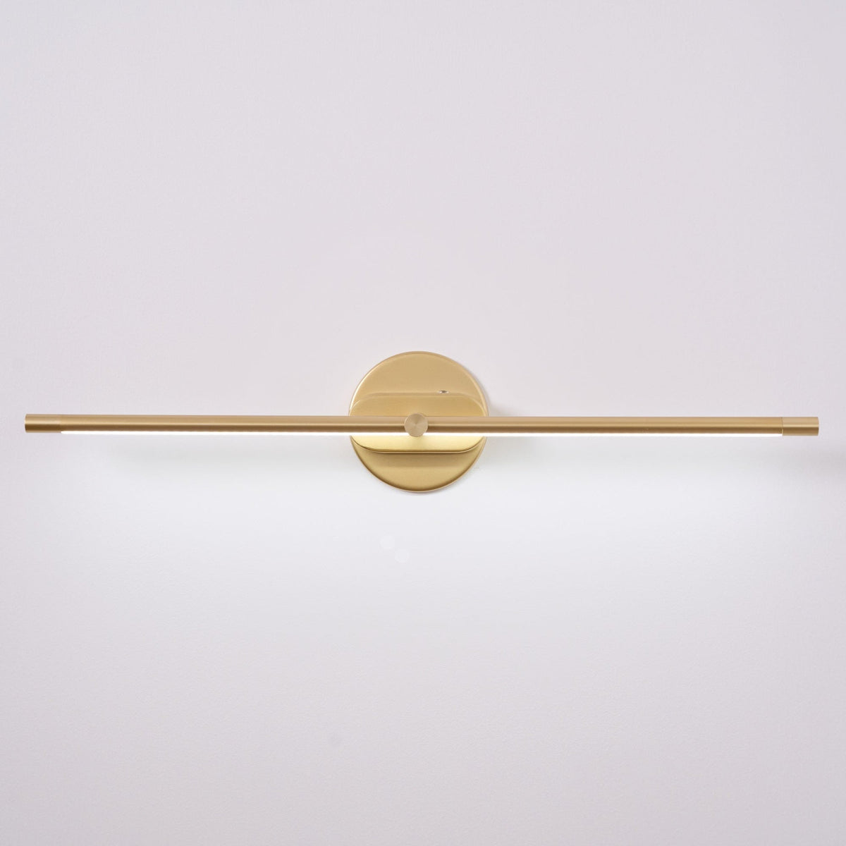 Minimalist Metal Rechargeable Wall Lamp with Linear Light – Ideal for Bedroom or Hallway
