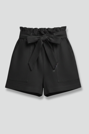 Miranda | Tie Waist Relaxed Fit Shorts With Pockets