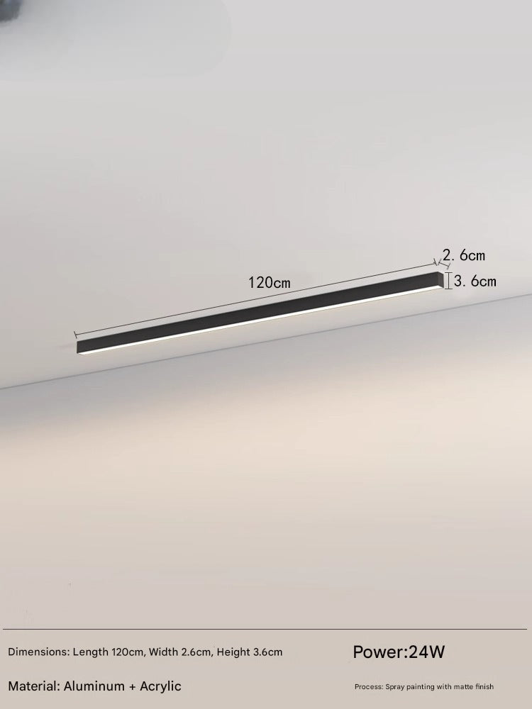 Modern Metal Ceiling Lamp with LED Lighting – Ideal for Balcony or Patio