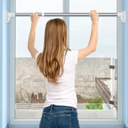 Morristown | Telescopic Shower Curtain Rod with Adjustable Length for Toolless Installation