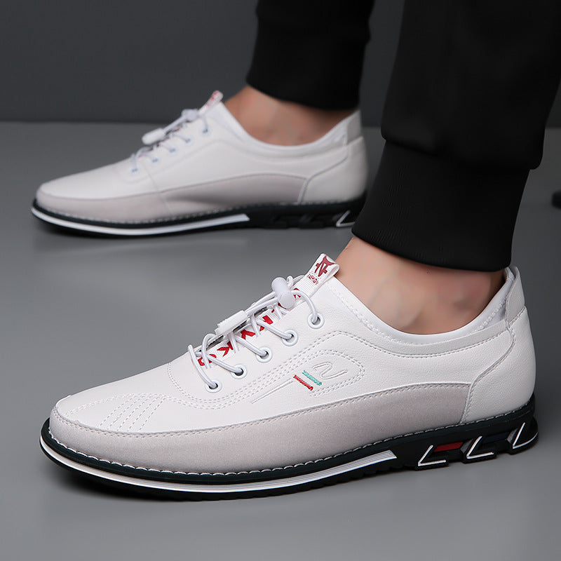 Naomi | Classic Leather Low-Top Sneakers