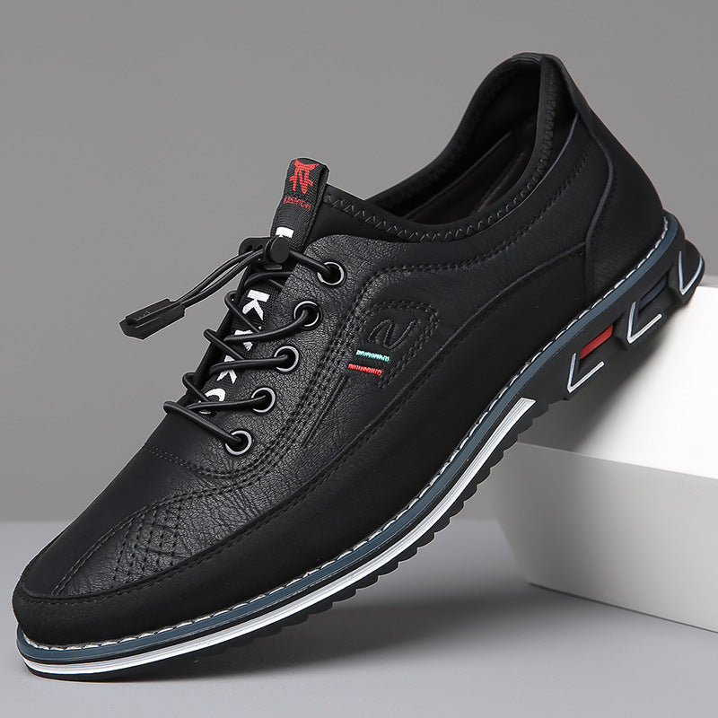 Naomi | Classic Leather Low-Top Sneakers
