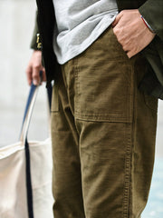 Nash | Straight Fit Cotton Casual Pants