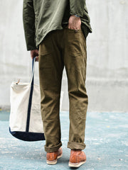 Nash | Straight Fit Cotton Casual Pants